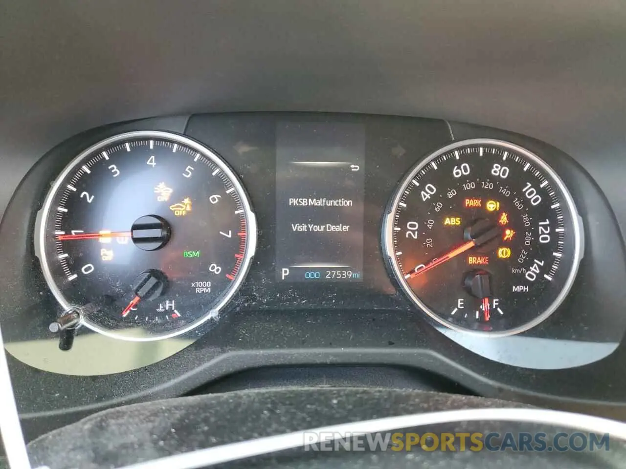 9 fotografías del automóvil dañado 2T3P1RFV8KW057175 TOYOTA RAV4 2019