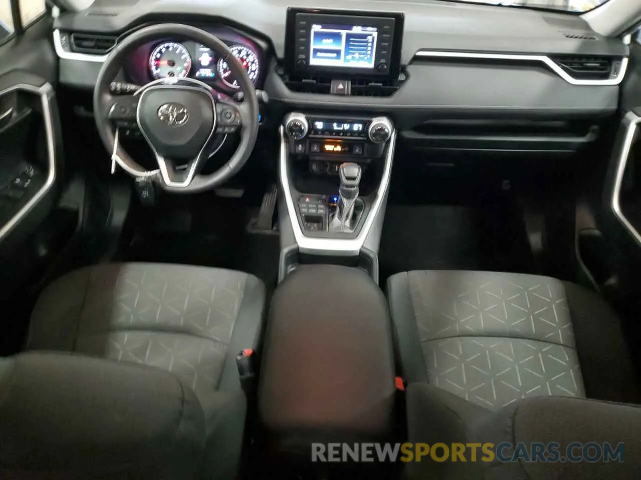 8 fotografías del automóvil dañado 2T3P1RFV8KW082237 TOYOTA RAV4 2019