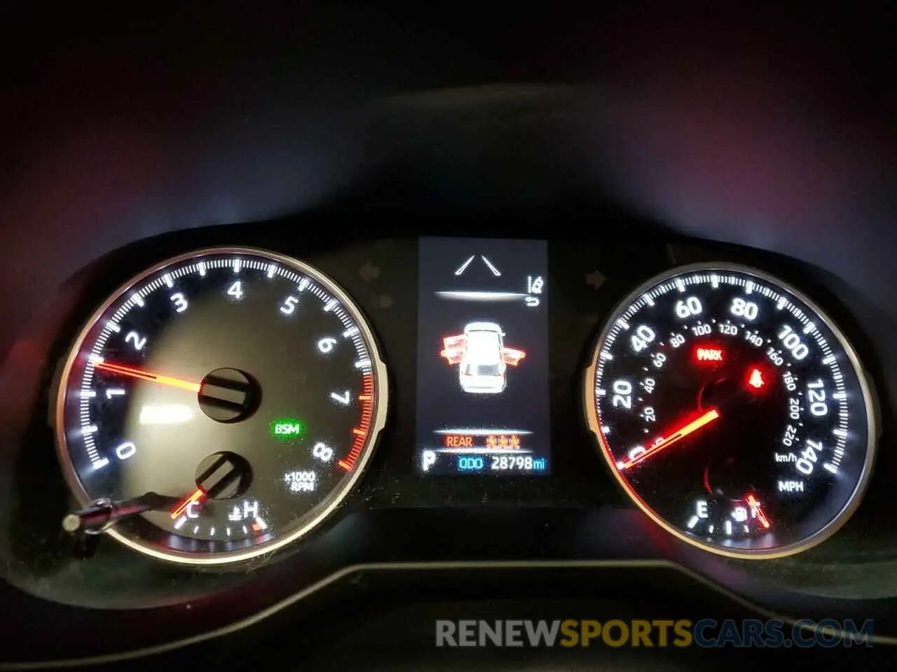 9 fotografías del automóvil dañado 2T3P1RFV8KW082237 TOYOTA RAV4 2019