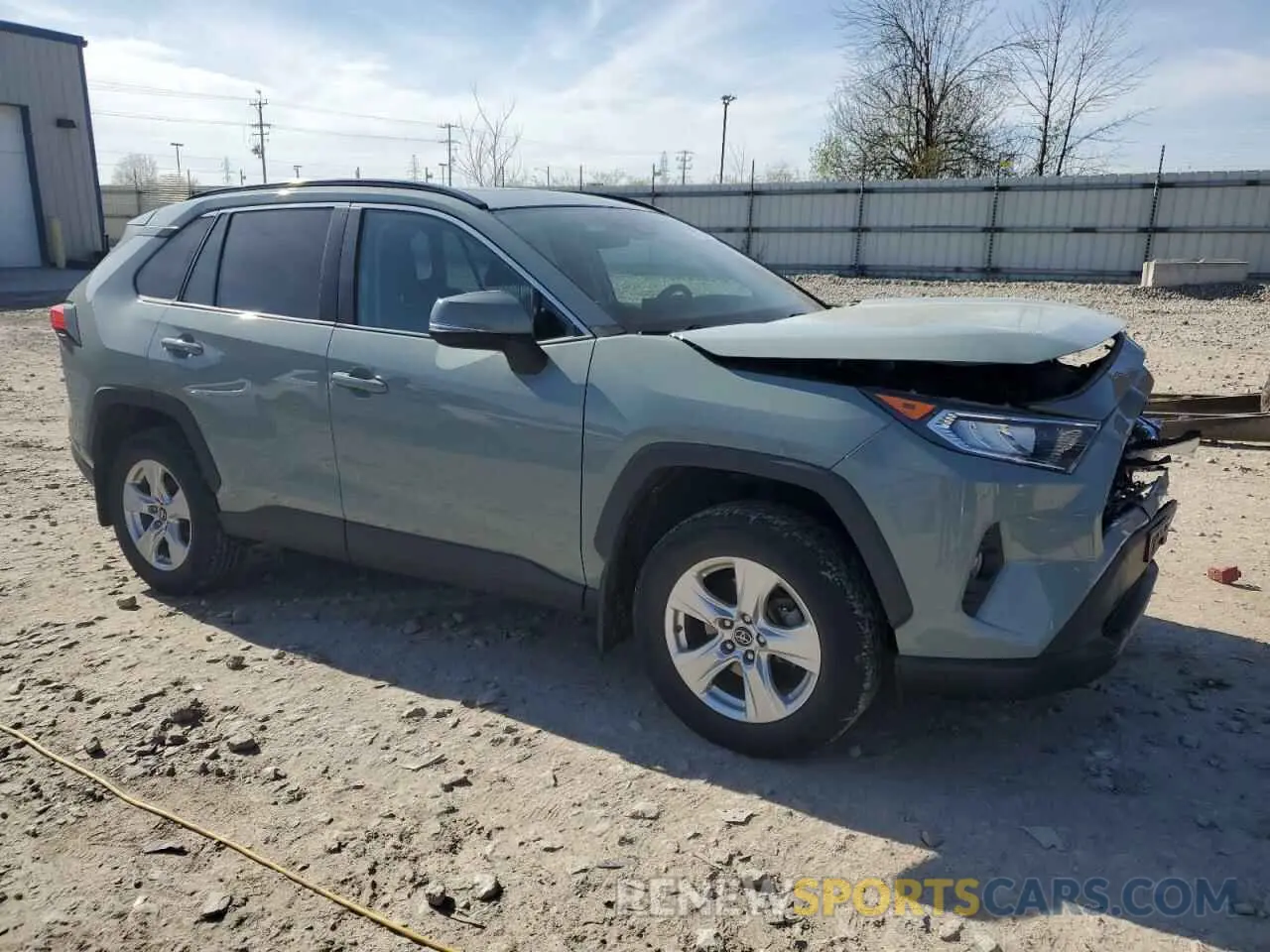 4 fotografías del automóvil dañado 2T3P1RFV9KC050530 TOYOTA RAV4 2019