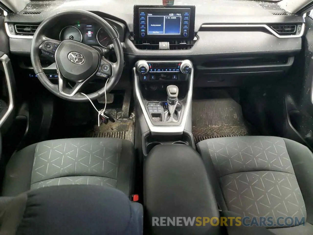 8 fotografías del automóvil dañado 2T3P1RFV9KW009992 TOYOTA RAV4 2019