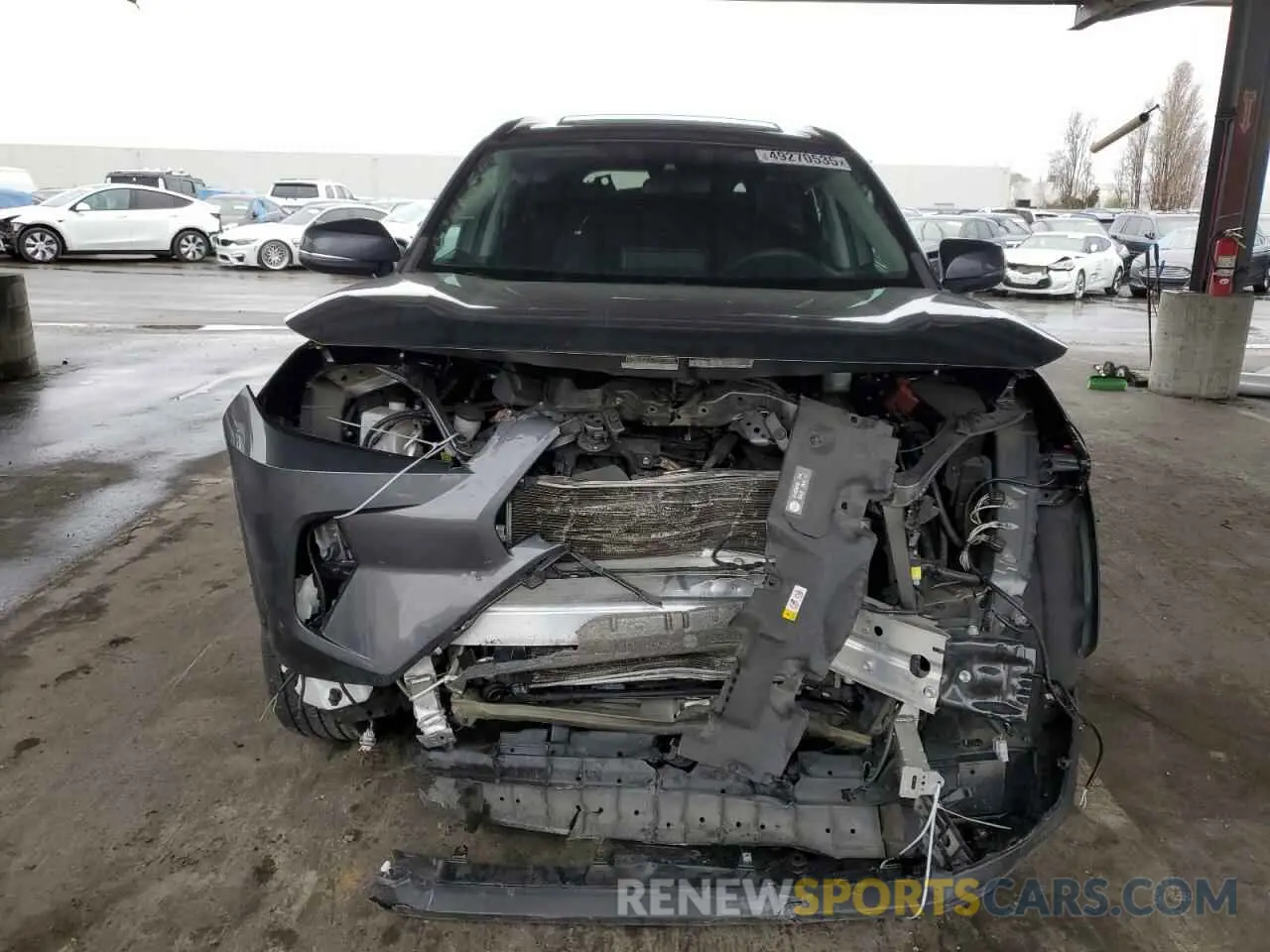 5 fotografías del automóvil dañado 2T3P1RFV9KW064863 TOYOTA RAV4 2019