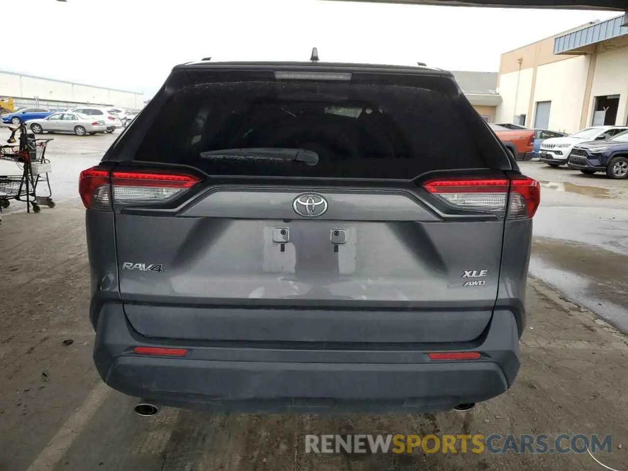 6 fotografías del automóvil dañado 2T3P1RFV9KW064863 TOYOTA RAV4 2019