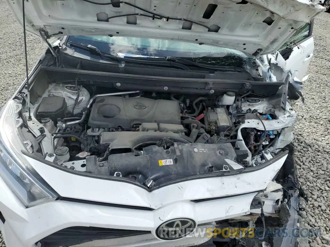 12 fotografías del automóvil dañado 2T3P1RFV9KW081579 TOYOTA RAV4 2019