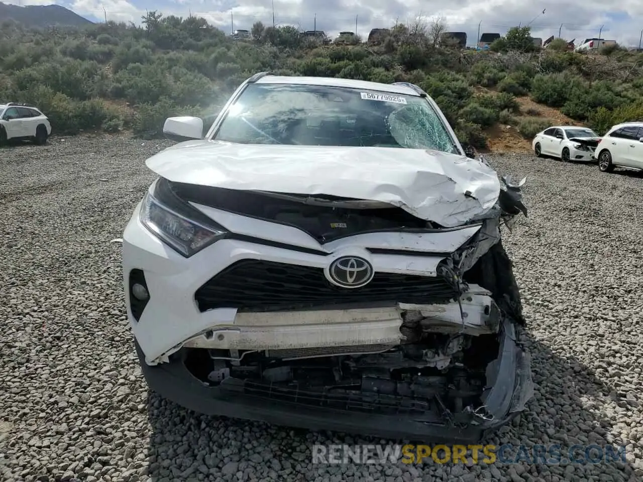 5 fotografías del automóvil dañado 2T3P1RFV9KW081579 TOYOTA RAV4 2019
