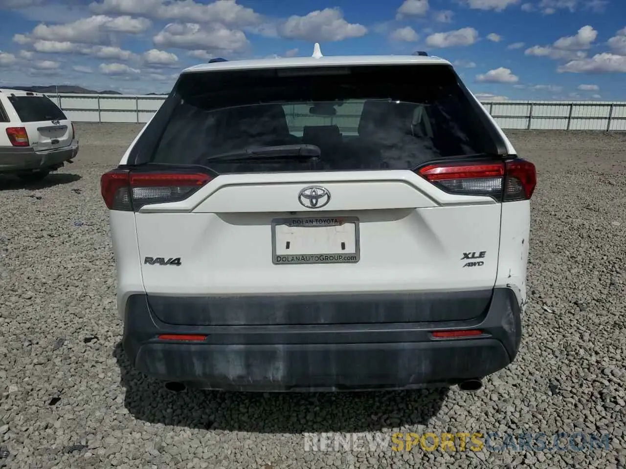 6 fotografías del automóvil dañado 2T3P1RFV9KW081579 TOYOTA RAV4 2019