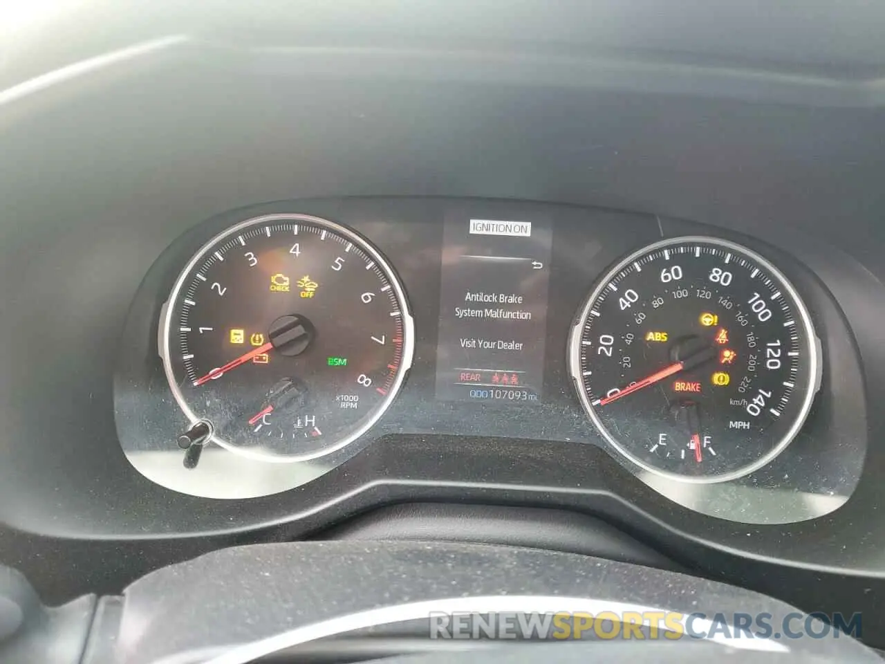 9 fotografías del automóvil dañado 2T3P1RFV9KW081579 TOYOTA RAV4 2019