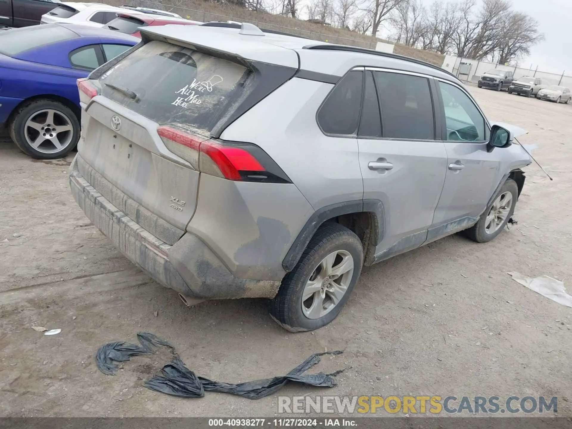 4 fotografías del automóvil dañado 2T3P1RFVXKC003474 TOYOTA RAV4 2019