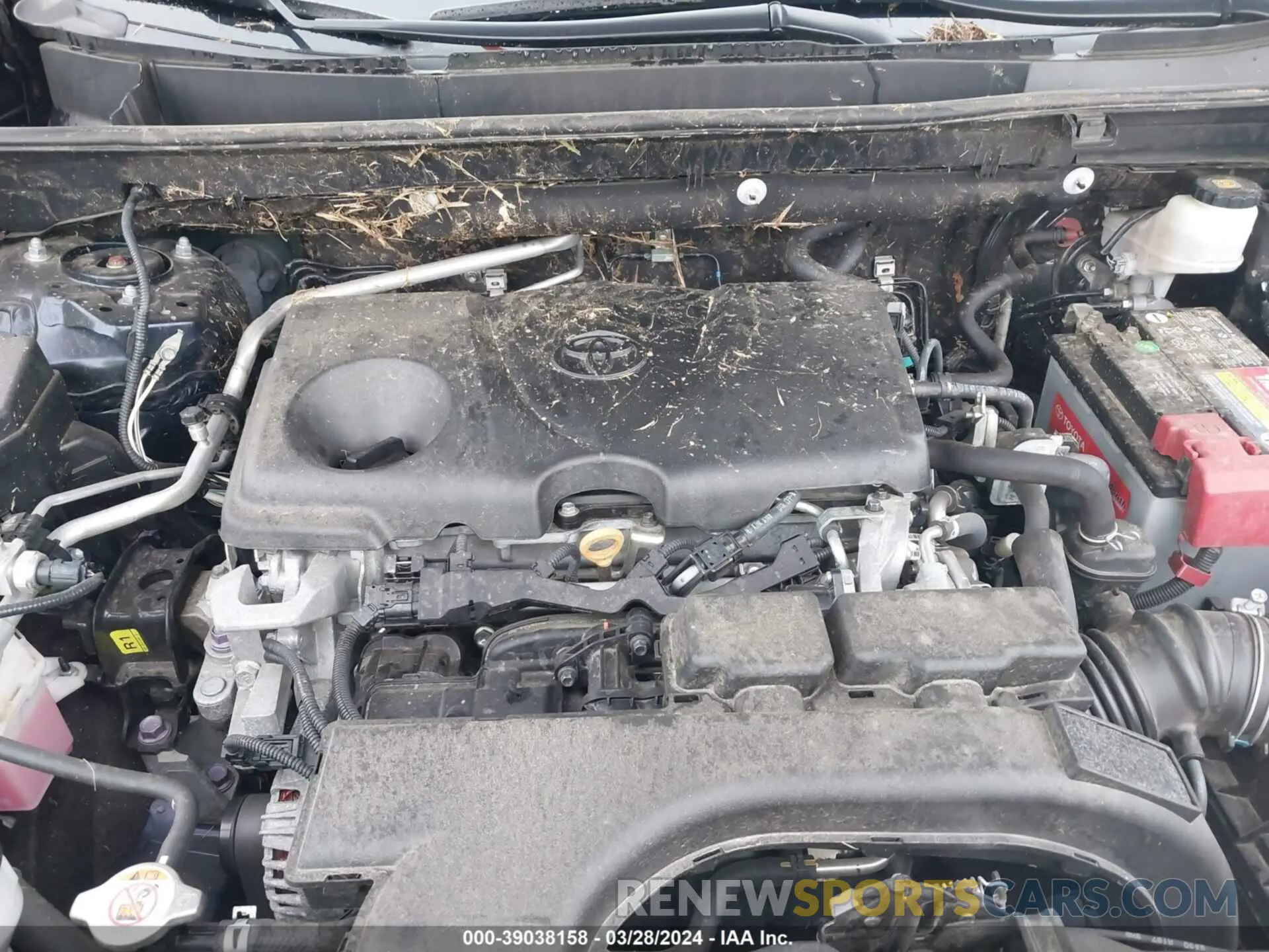 10 fotografías del automóvil dañado 2T3P1RFVXKC024826 TOYOTA RAV4 2019