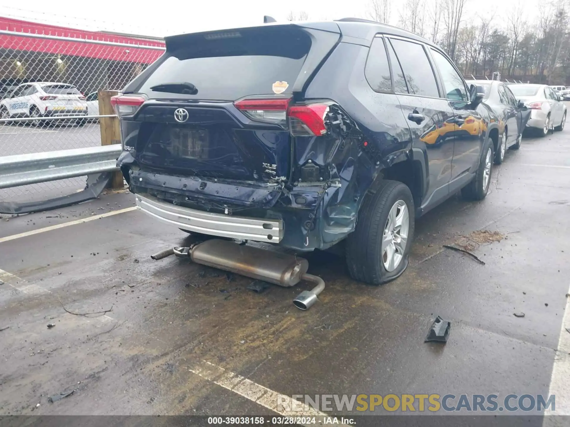 6 fotografías del automóvil dañado 2T3P1RFVXKC024826 TOYOTA RAV4 2019