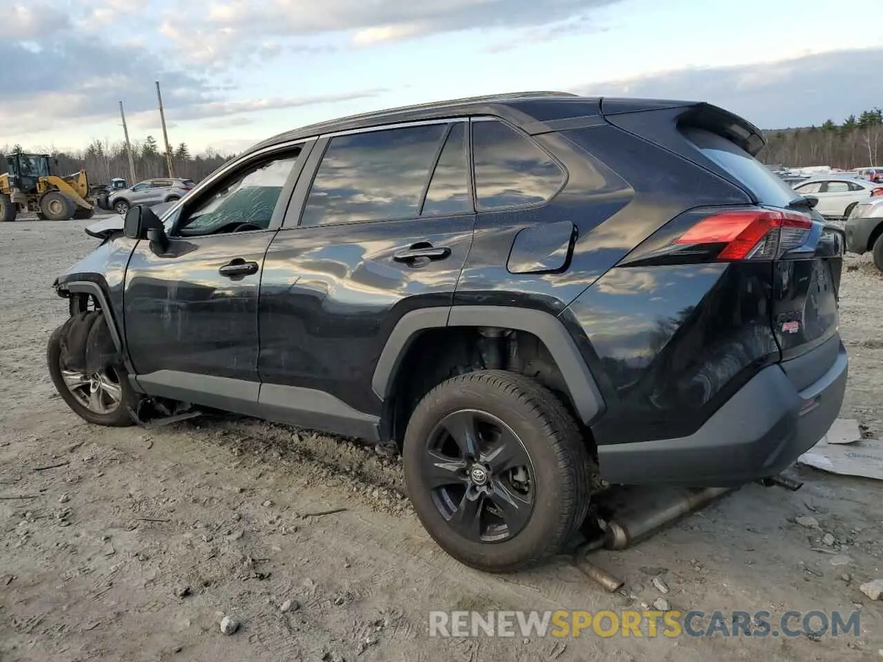 2 fotografías del automóvil dañado 2T3P1RFVXKC035048 TOYOTA RAV4 2019