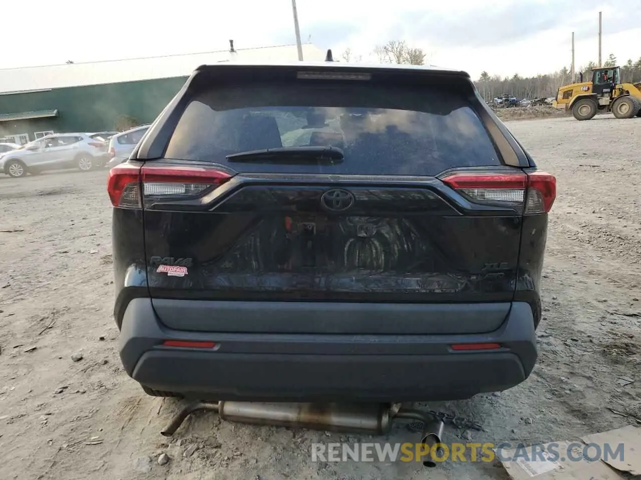 6 fotografías del automóvil dañado 2T3P1RFVXKC035048 TOYOTA RAV4 2019