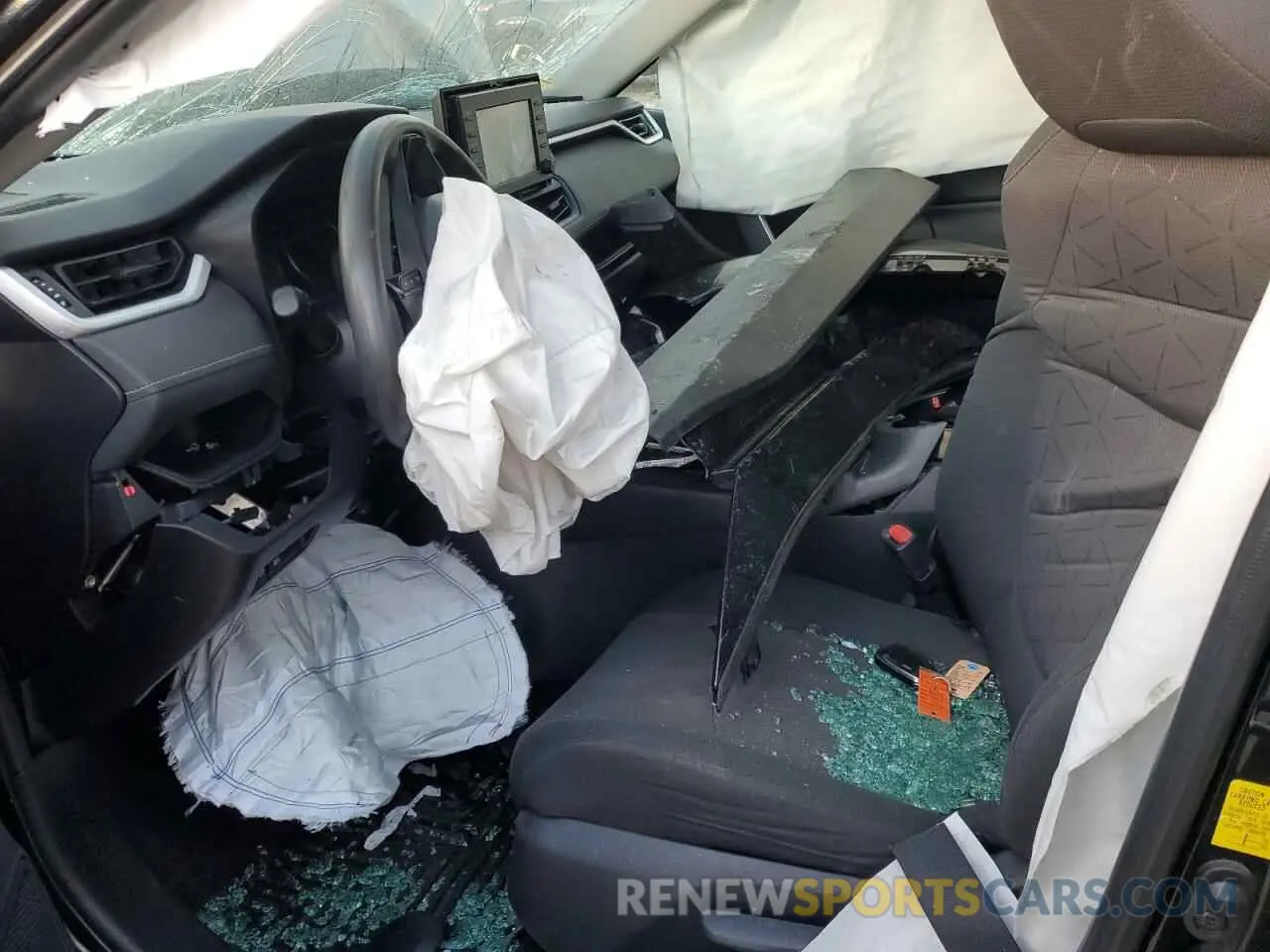 7 fotografías del automóvil dañado 2T3P1RFVXKC035048 TOYOTA RAV4 2019