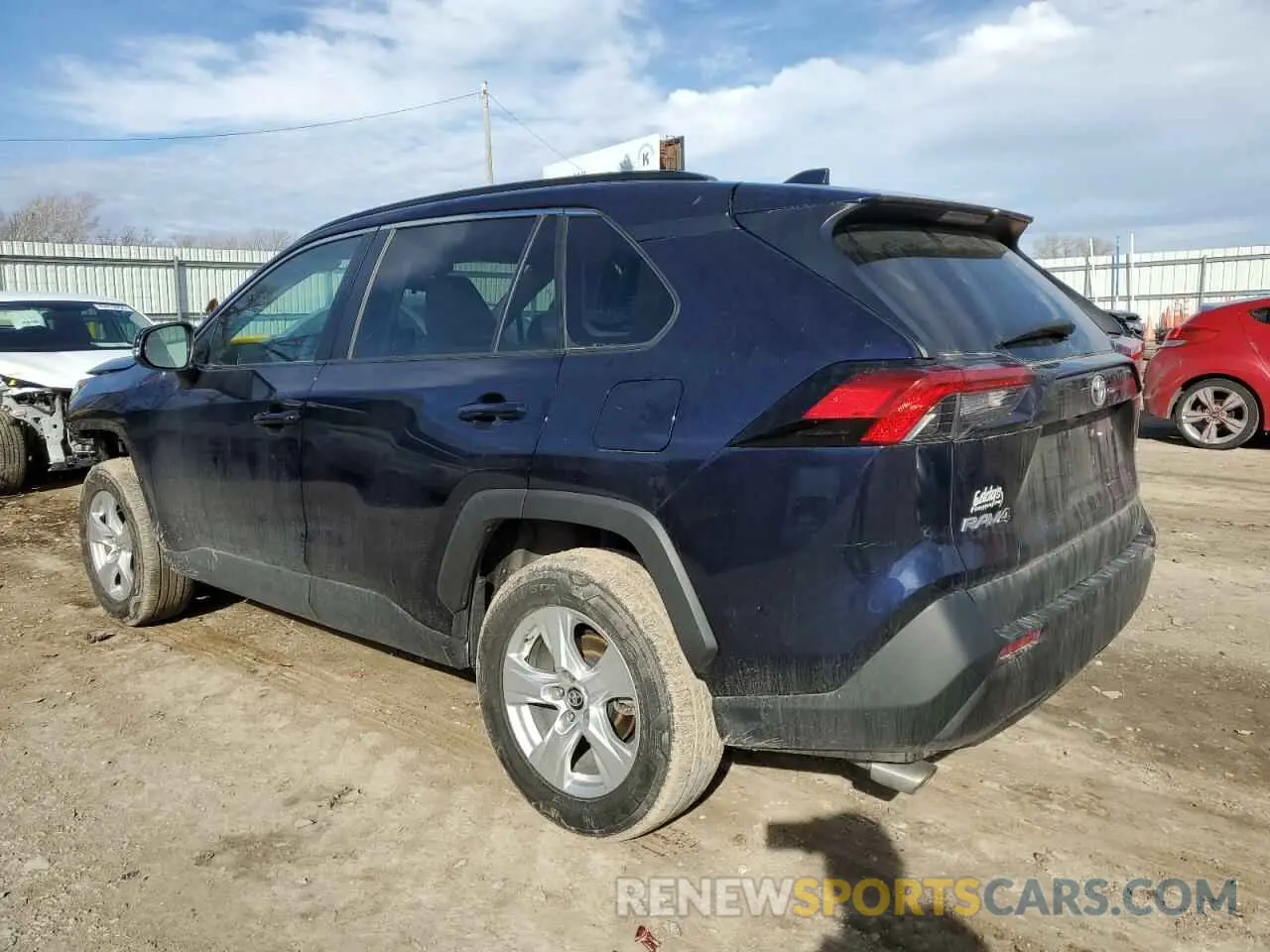 2 fotografías del automóvil dañado 2T3P1RFVXKW036828 TOYOTA RAV4 2019