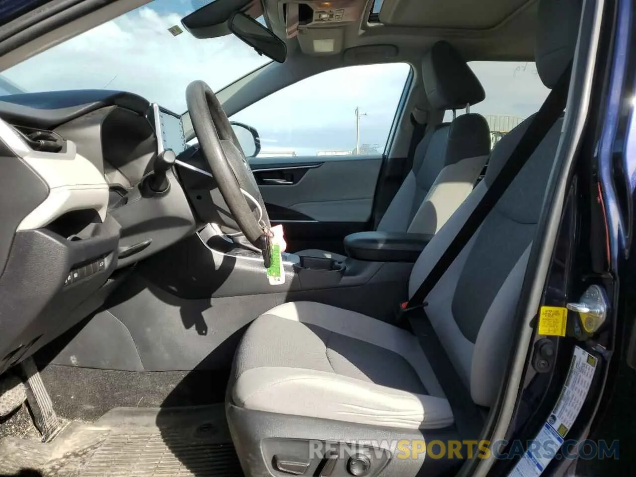 7 fotografías del automóvil dañado 2T3P1RFVXKW036828 TOYOTA RAV4 2019
