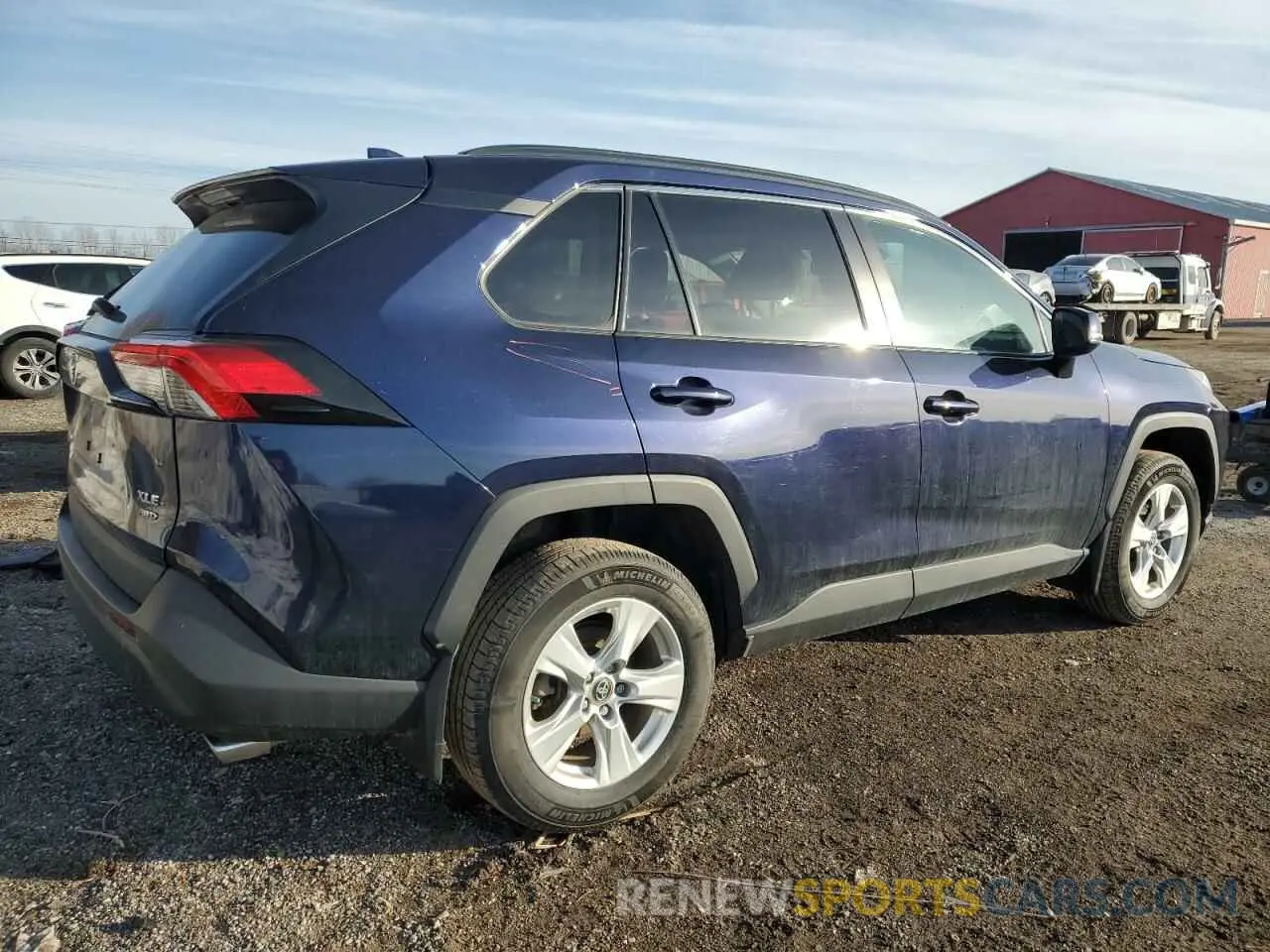 3 fotografías del automóvil dañado 2T3R1RFV0KW068860 TOYOTA RAV4 2019