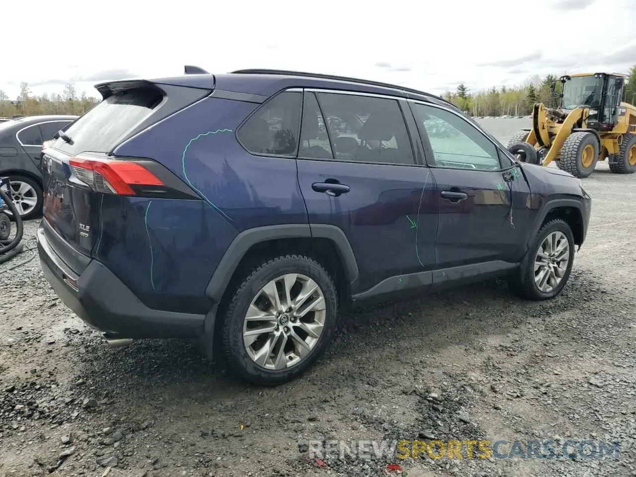 3 fotografías del automóvil dañado 2T3R1RFV1KW073288 TOYOTA RAV4 2019