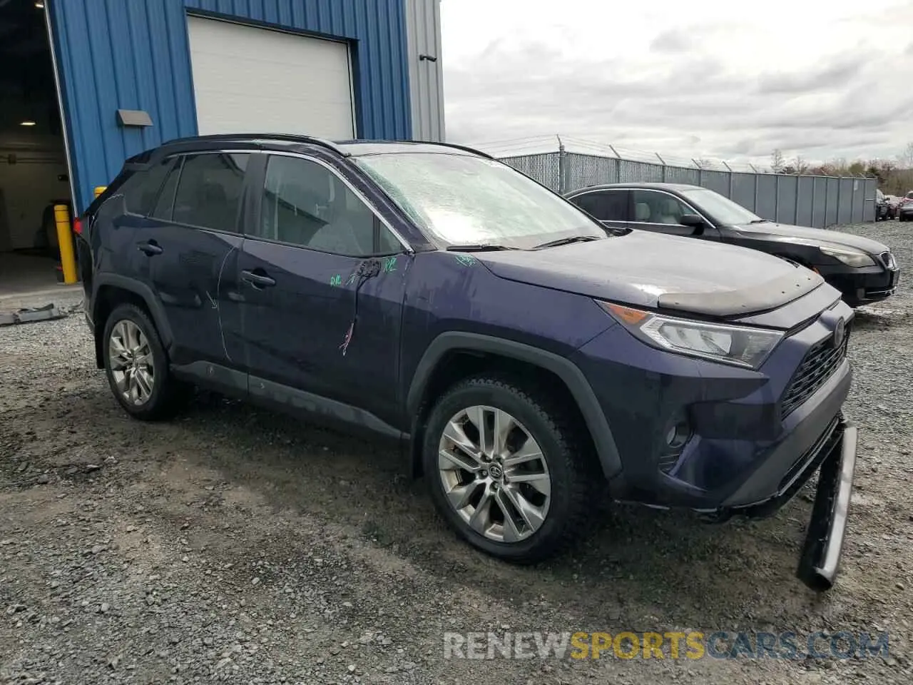 4 fotografías del automóvil dañado 2T3R1RFV1KW073288 TOYOTA RAV4 2019