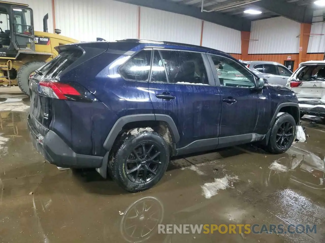 3 fotografías del automóvil dañado 2T3R1RFV8KC017463 TOYOTA RAV4 2019