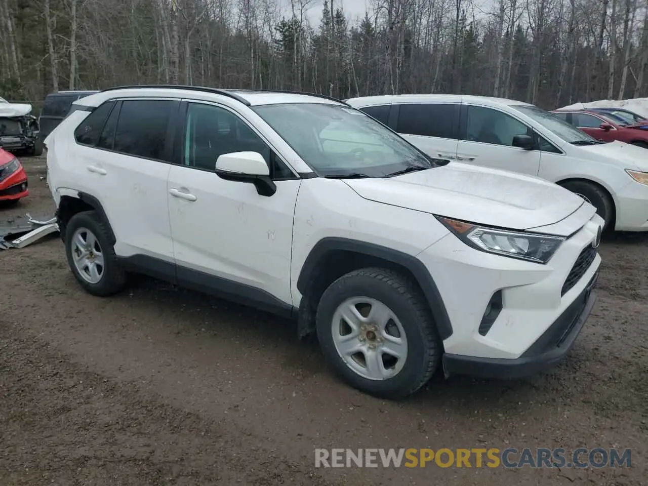 4 fotografías del automóvil dañado 2T3R1RFV9KW040491 TOYOTA RAV4 2019