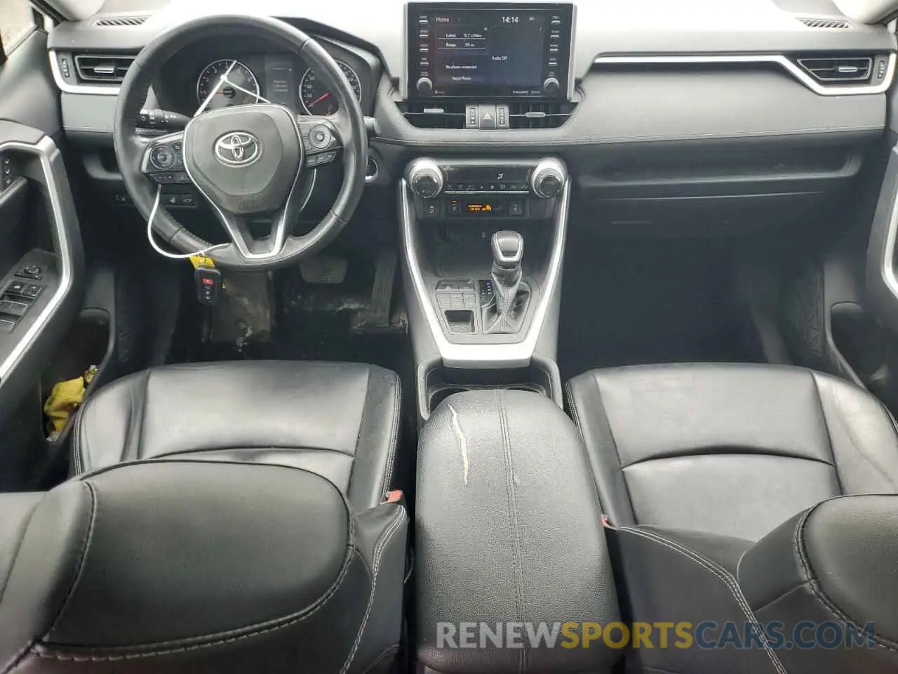 8 fotografías del automóvil dañado 2T3R1RFV9KW040491 TOYOTA RAV4 2019