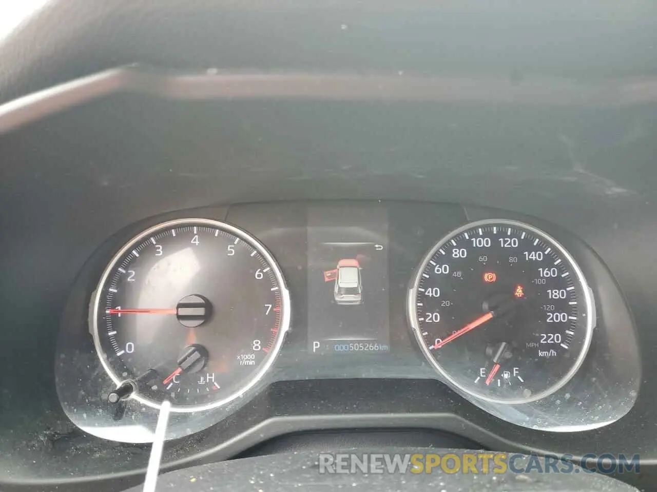 9 fotografías del automóvil dañado 2T3R1RFV9KW040491 TOYOTA RAV4 2019
