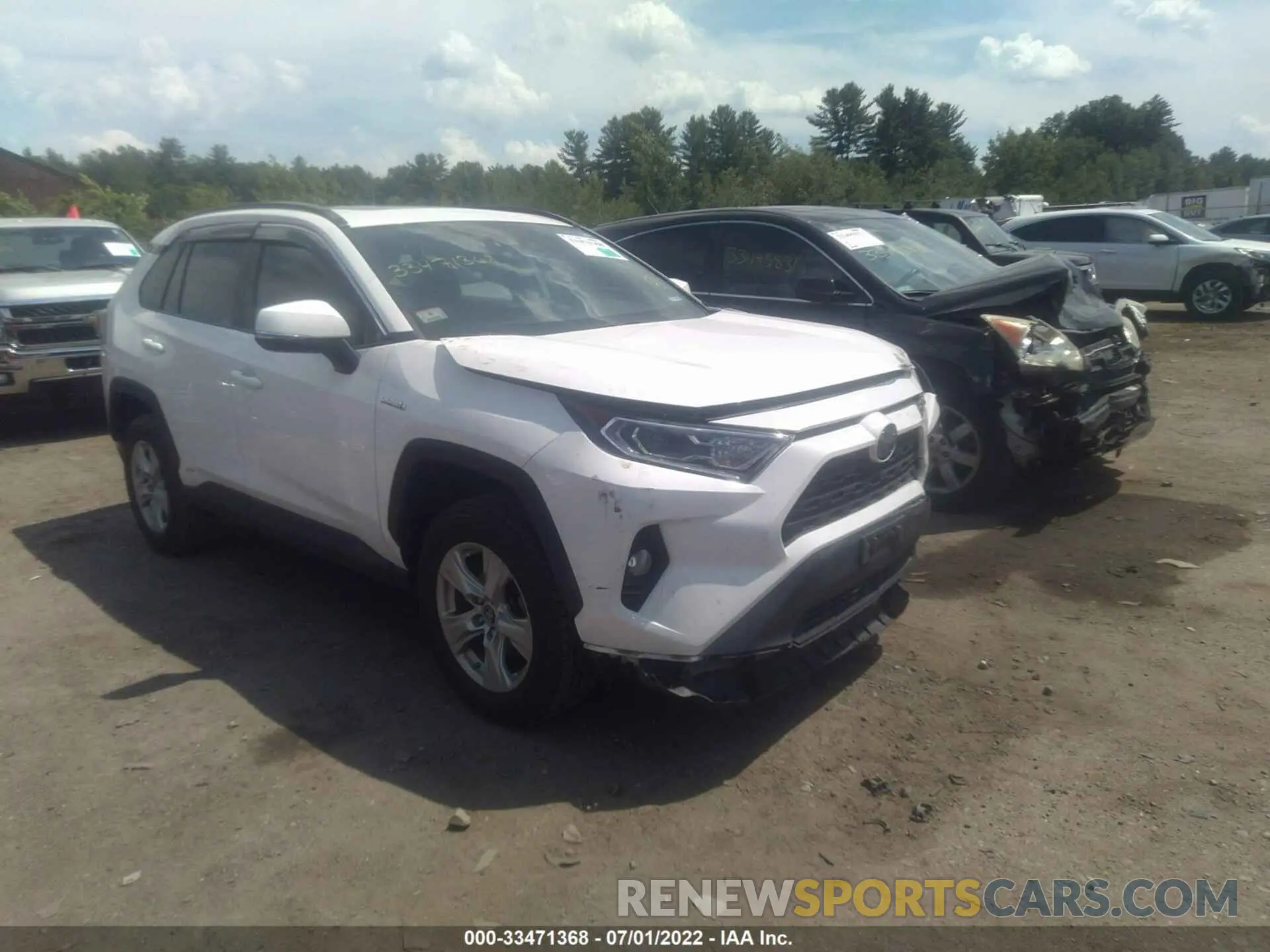 1 fotografías del automóvil dañado 2T3RWRFV0KW002603 TOYOTA RAV4 2019
