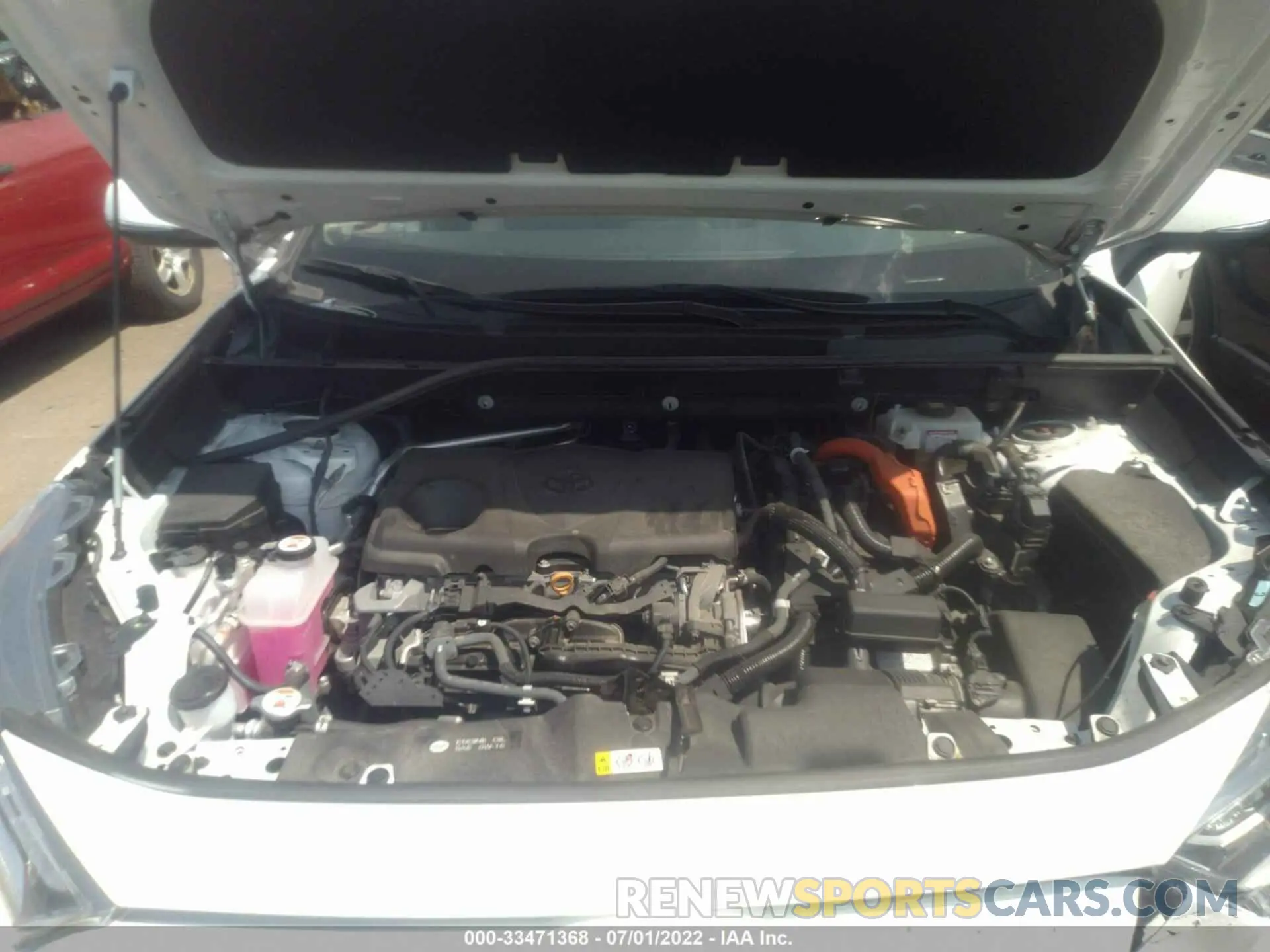 10 fotografías del automóvil dañado 2T3RWRFV0KW002603 TOYOTA RAV4 2019