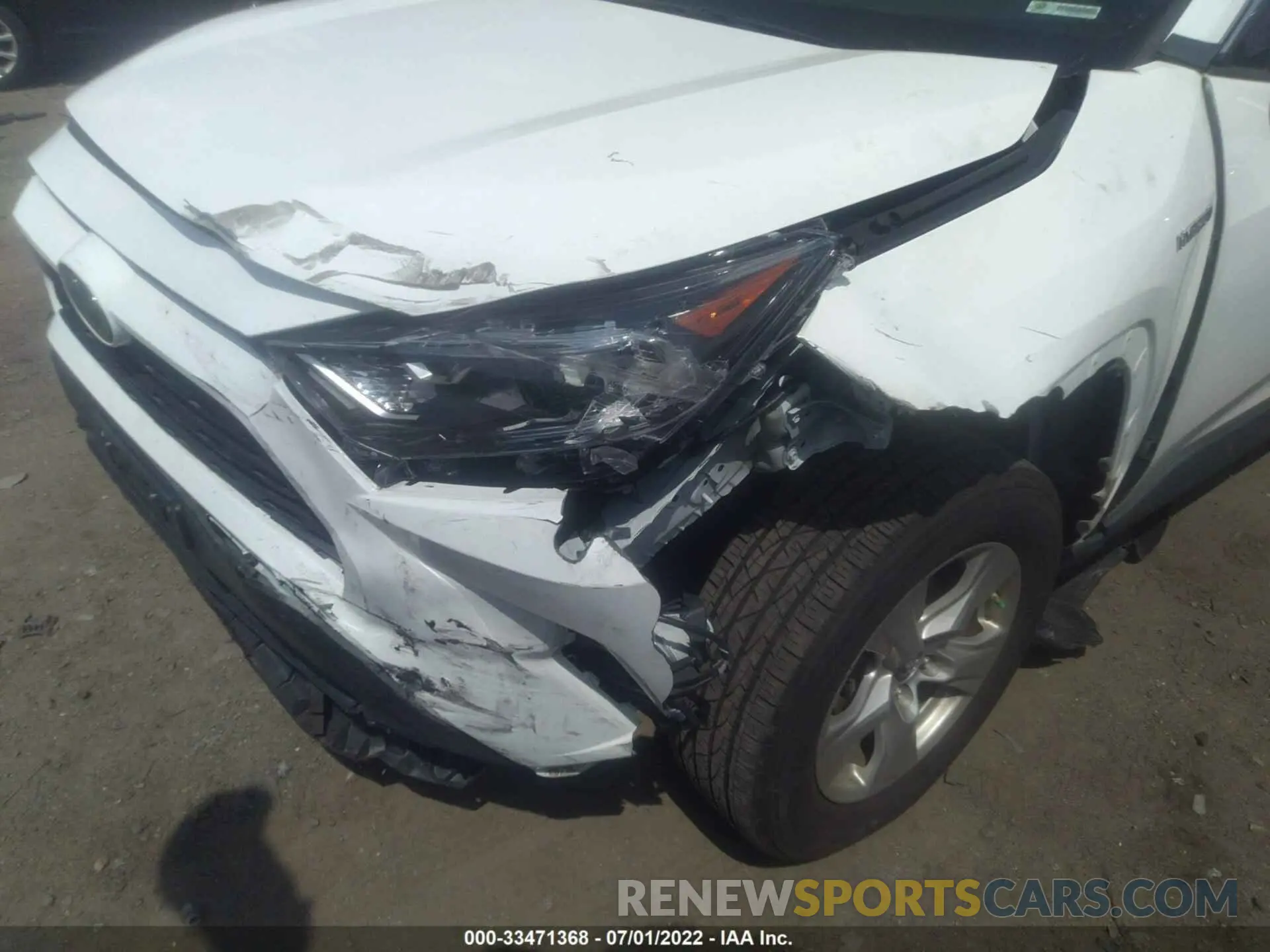 6 fotografías del automóvil dañado 2T3RWRFV0KW002603 TOYOTA RAV4 2019