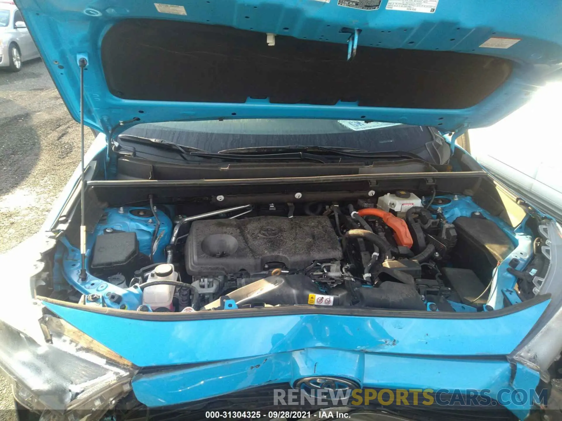 10 fotografías del automóvil dañado 2T3RWRFV0KW023564 TOYOTA RAV4 2019