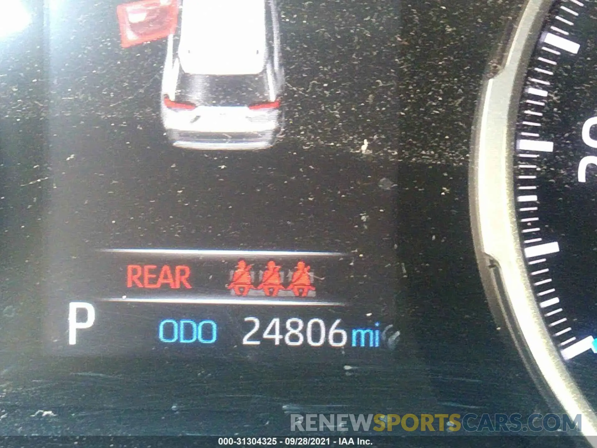 7 fotografías del automóvil dañado 2T3RWRFV0KW023564 TOYOTA RAV4 2019