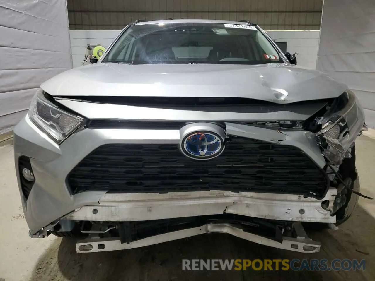 5 fotografías del automóvil dañado 2T3RWRFV2KW009942 TOYOTA RAV4 2019