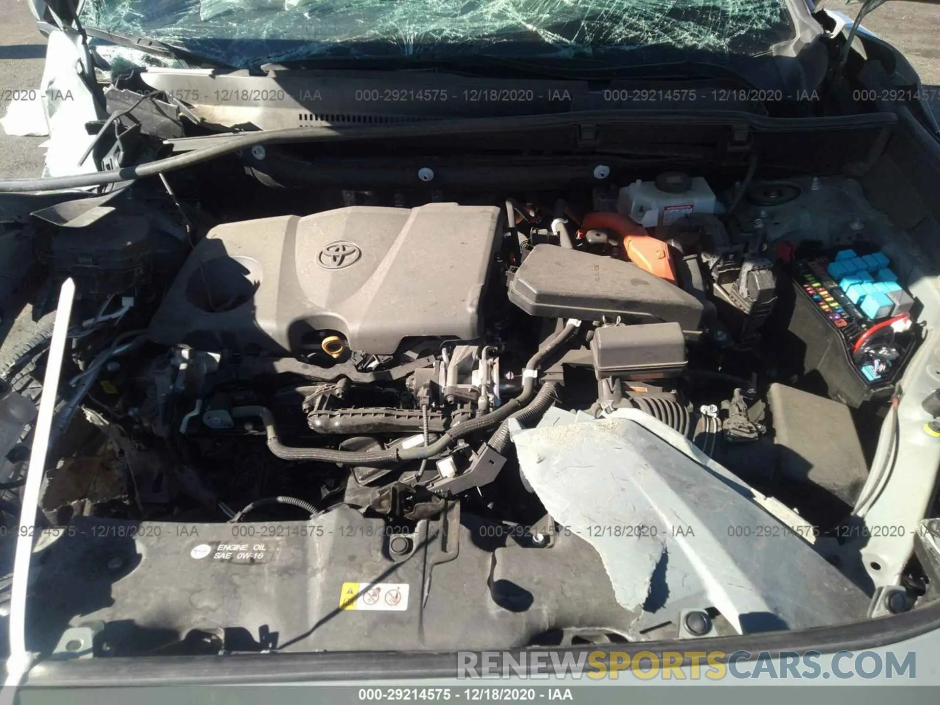 10 fotografías del automóvil dañado 2T3RWRFV2KW013599 TOYOTA RAV4 2019