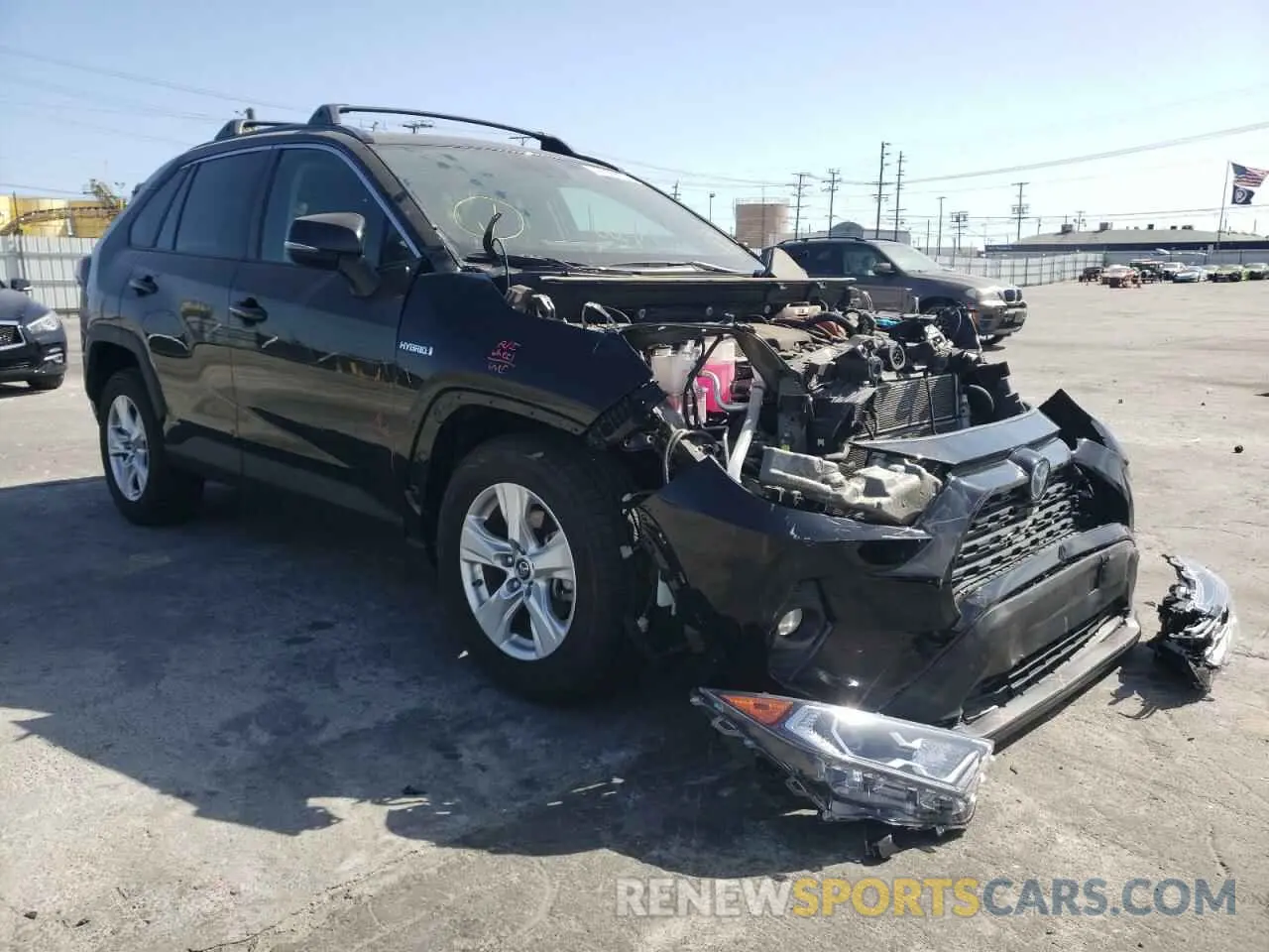 1 fotografías del automóvil dañado 2T3RWRFV2KW041709 TOYOTA RAV4 2019