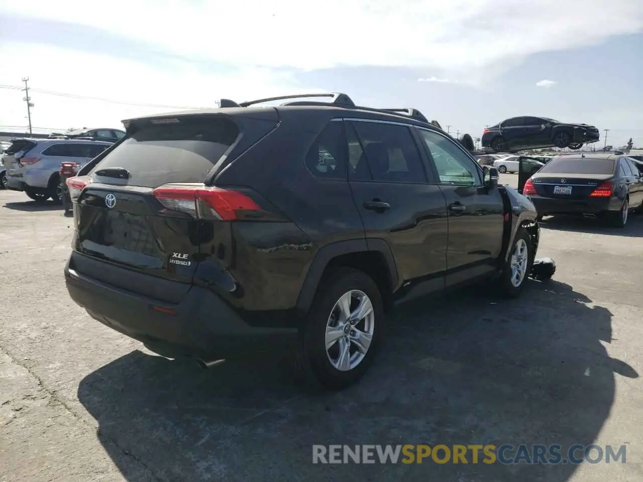 4 fotografías del automóvil dañado 2T3RWRFV2KW041709 TOYOTA RAV4 2019