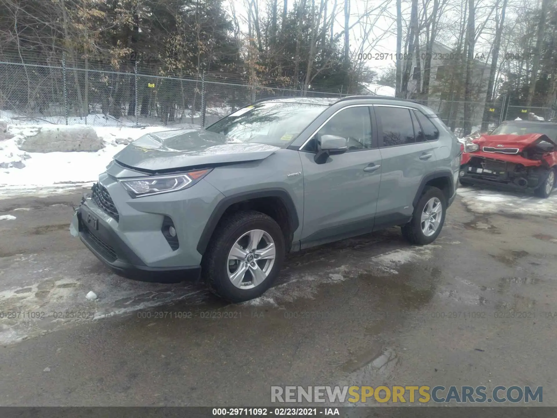2 fotografías del automóvil dañado 2T3RWRFV3KW009772 TOYOTA RAV4 2019