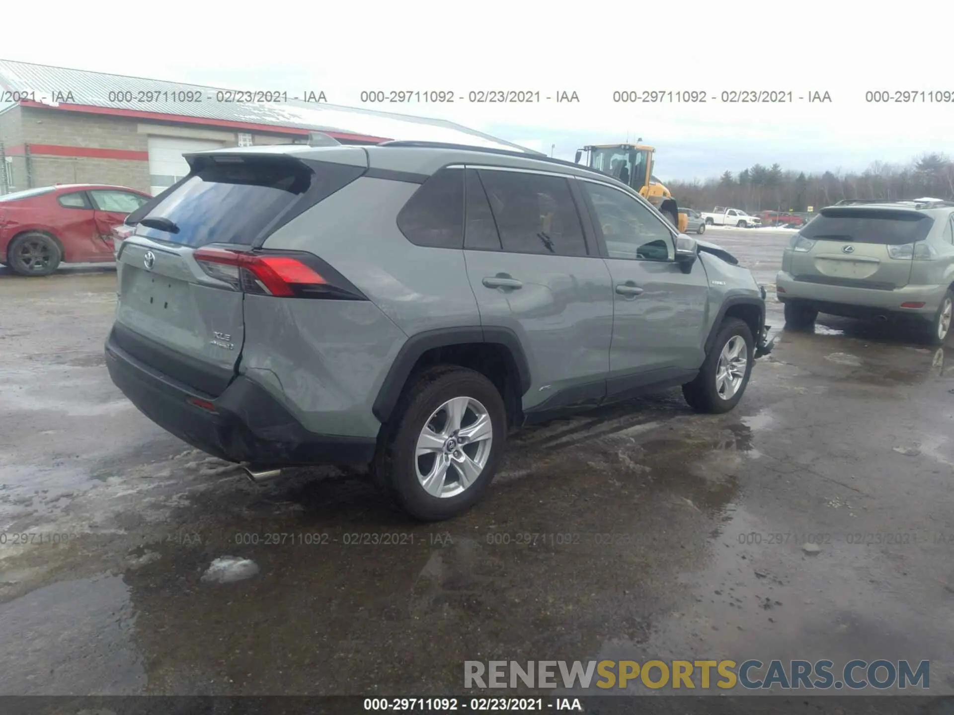 4 fotografías del automóvil dañado 2T3RWRFV3KW009772 TOYOTA RAV4 2019