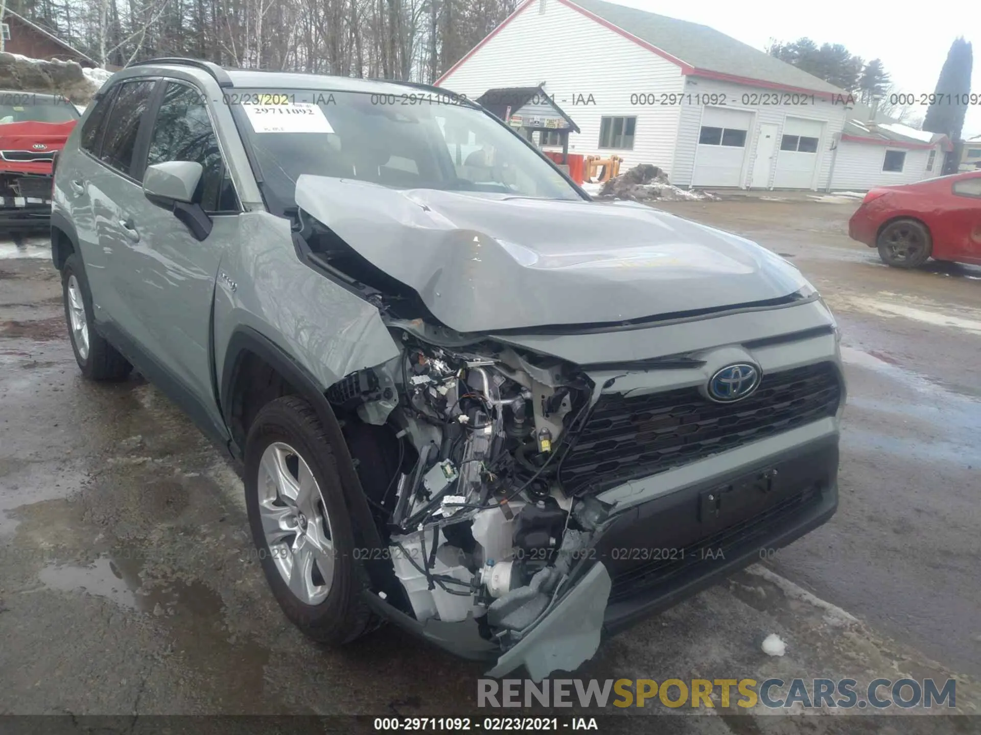 6 fotografías del automóvil dañado 2T3RWRFV3KW009772 TOYOTA RAV4 2019