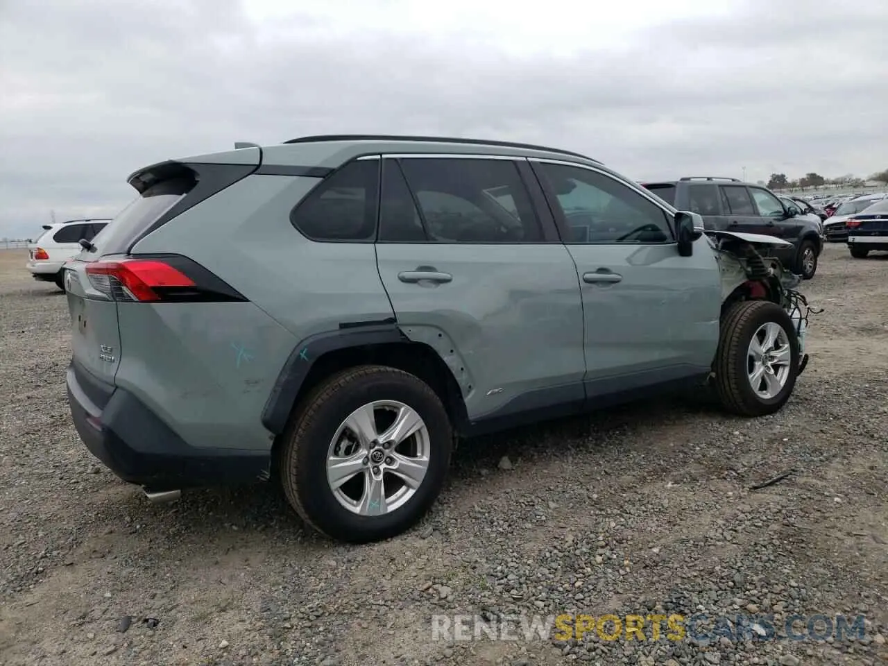 3 fotografías del automóvil dañado 2T3RWRFV3KW013546 TOYOTA RAV4 2019