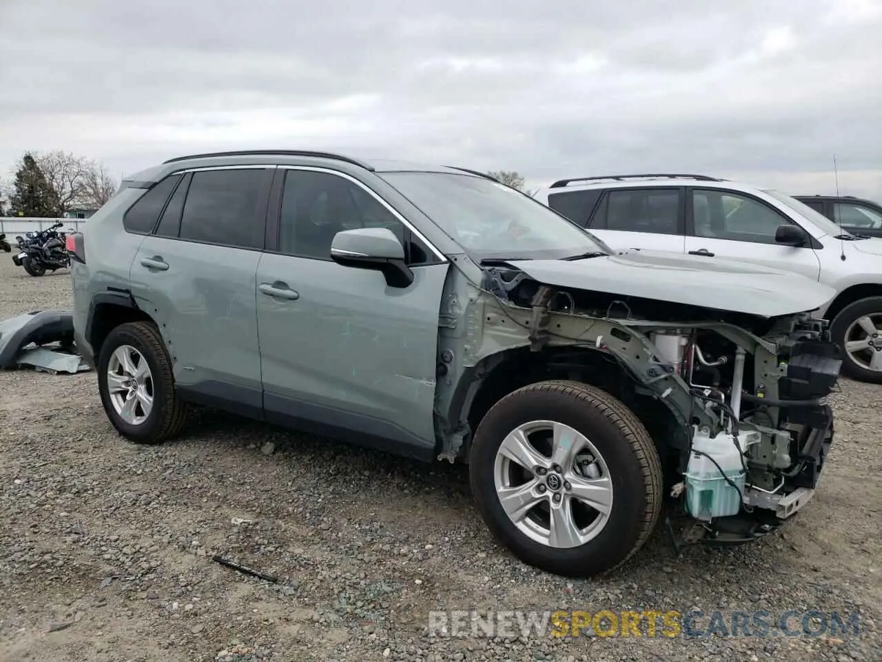 4 fotografías del automóvil dañado 2T3RWRFV3KW013546 TOYOTA RAV4 2019