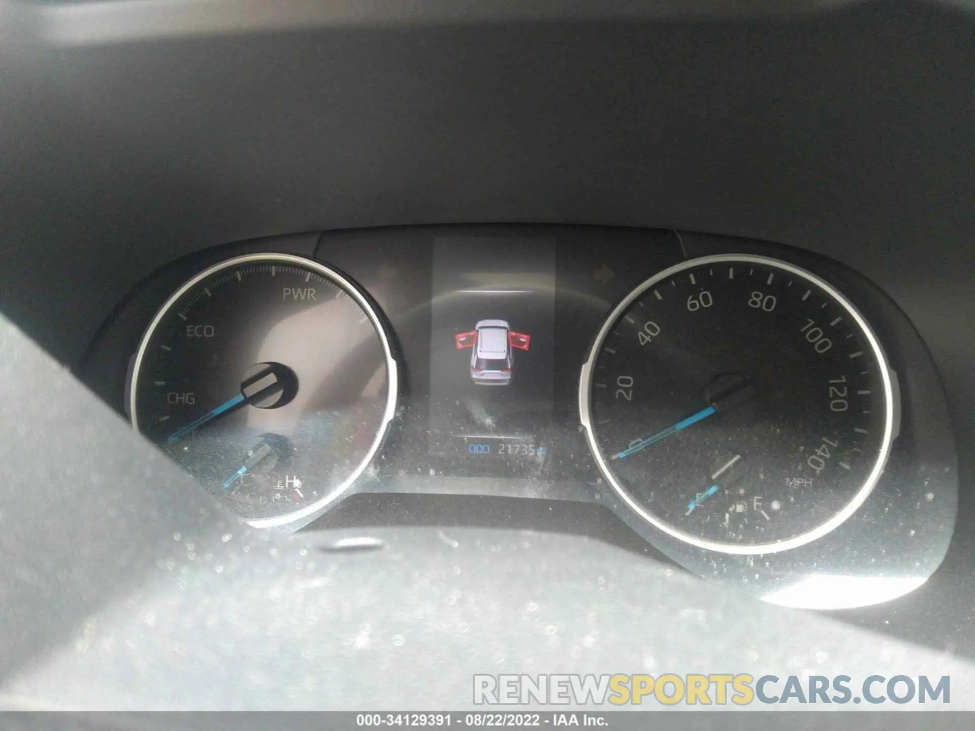 7 fotografías del automóvil dañado 2T3RWRFV3KW019573 TOYOTA RAV4 2019