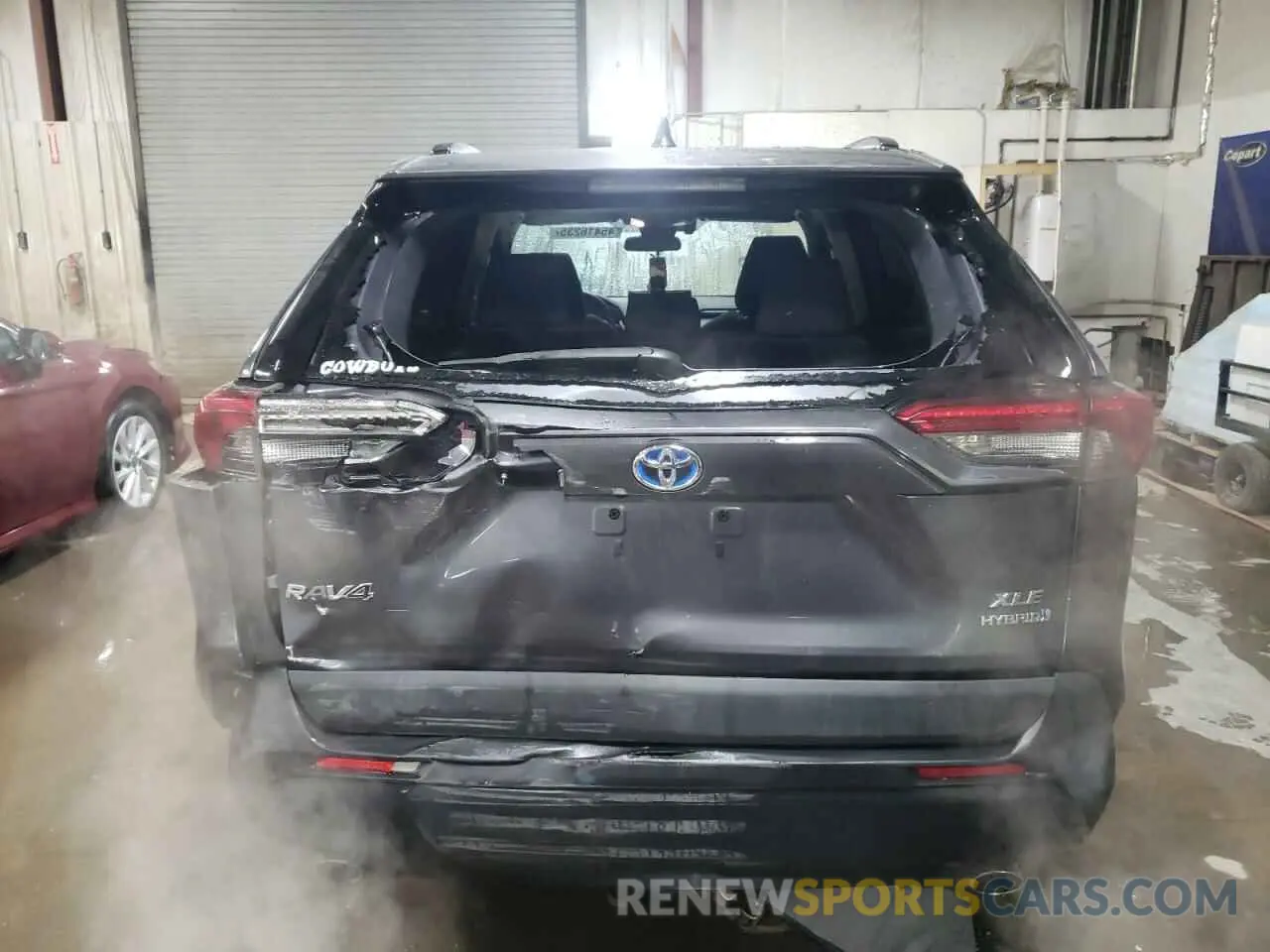 6 fotografías del automóvil dañado 2T3RWRFV6KW016540 TOYOTA RAV4 2019