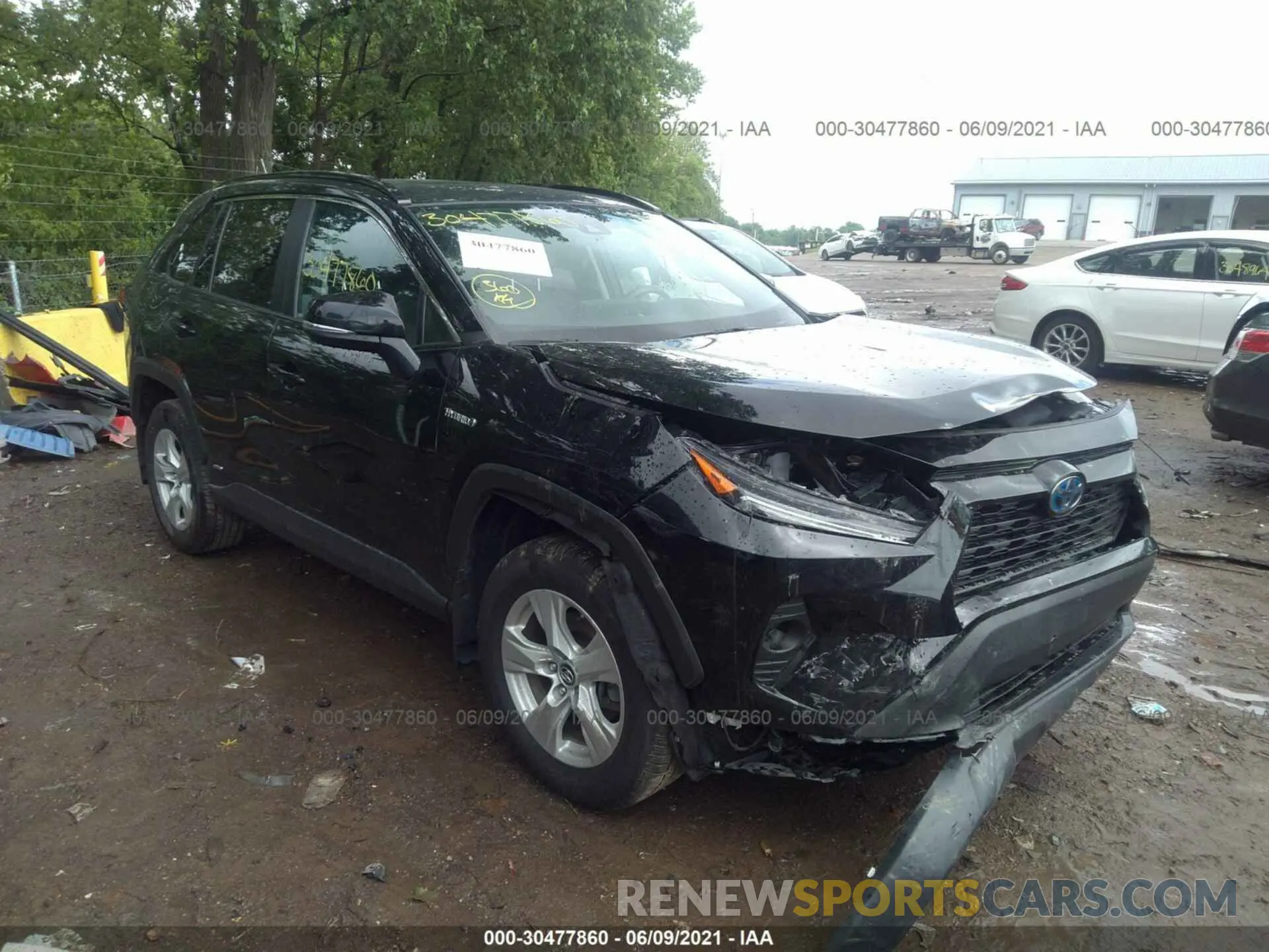 1 fotografías del automóvil dañado 2T3RWRFV6KW021527 TOYOTA RAV4 2019