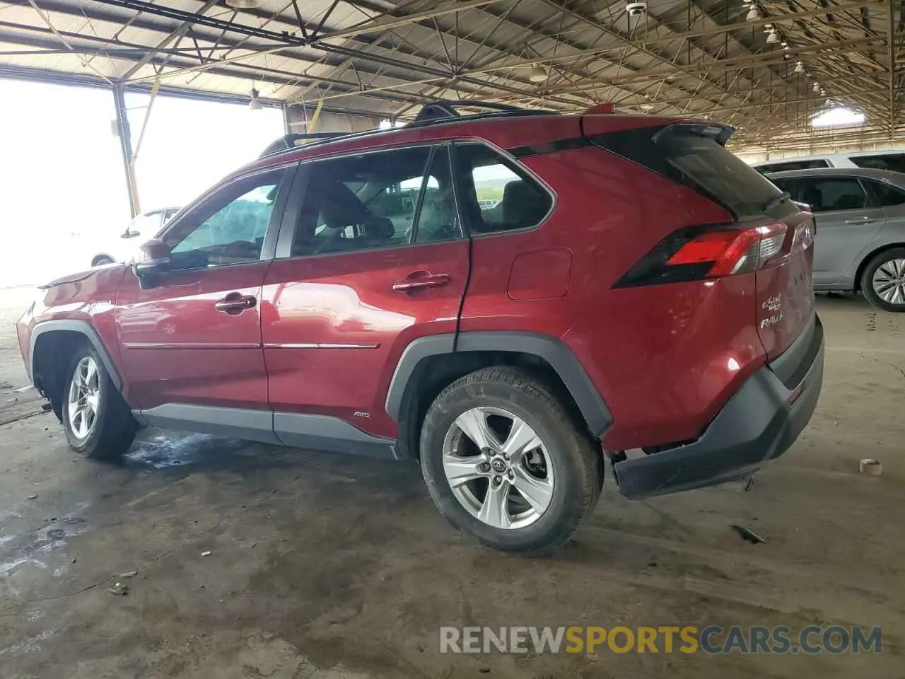 2 fotografías del automóvil dañado 2T3RWRFV7KW018121 TOYOTA RAV4 2019