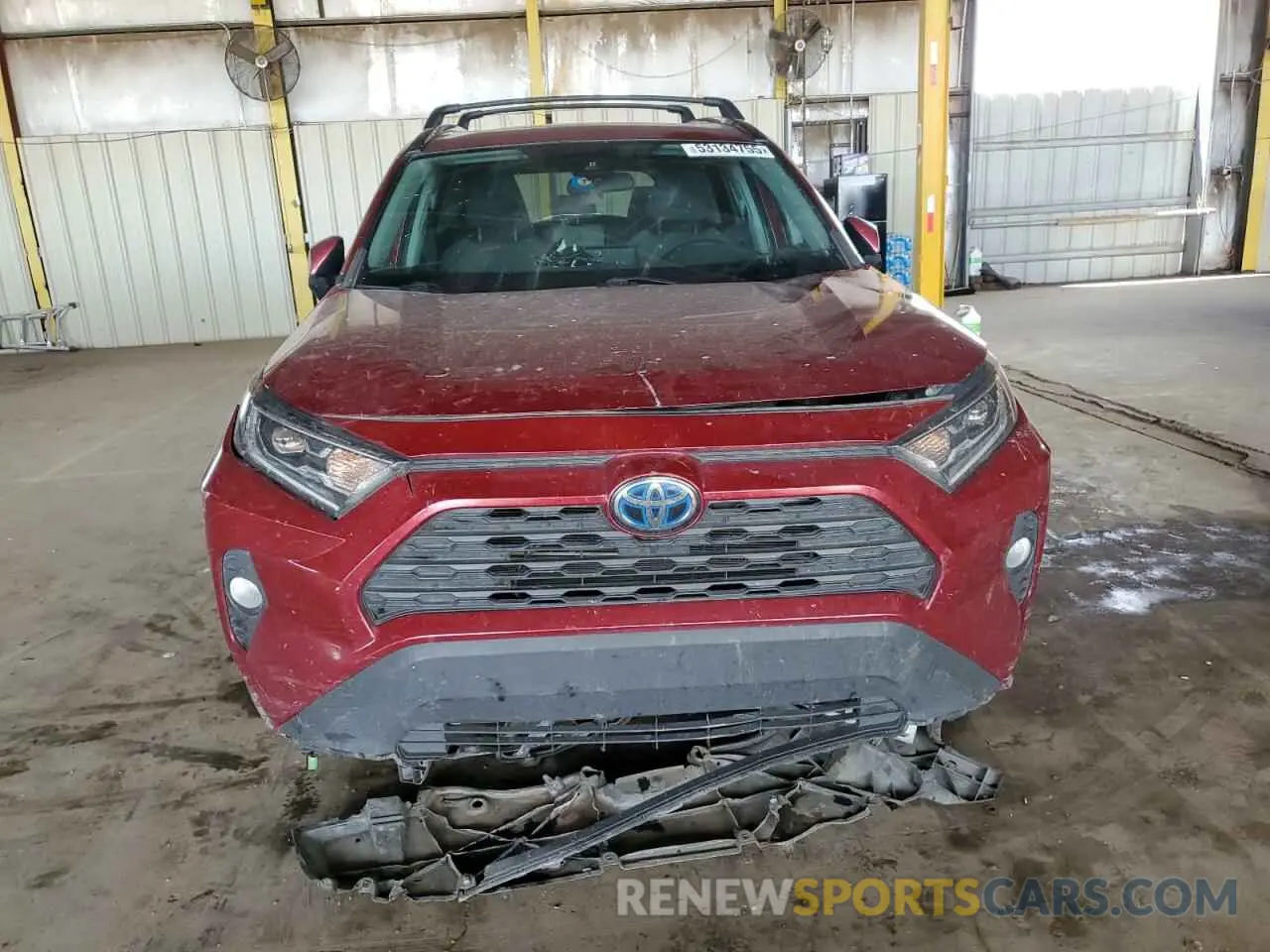 5 fotografías del automóvil dañado 2T3RWRFV7KW018121 TOYOTA RAV4 2019