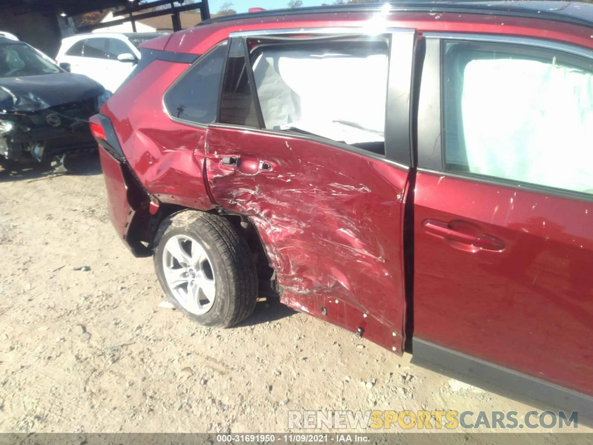 6 fotografías del automóvil dañado 2T3RWRFV7KW025490 TOYOTA RAV4 2019