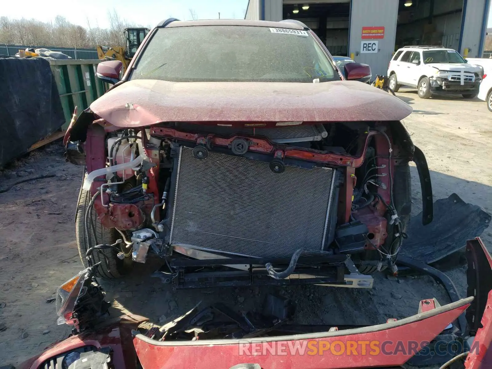 9 fotografías del automóvil dañado 2T3RWRFV7KW041043 TOYOTA RAV4 2019