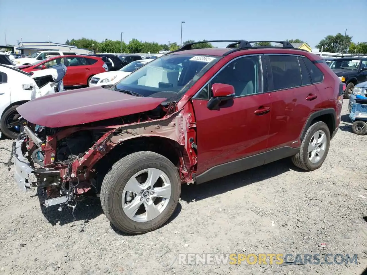 1 fotografías del automóvil dañado 2T3RWRFV8KW019732 TOYOTA RAV4 2019