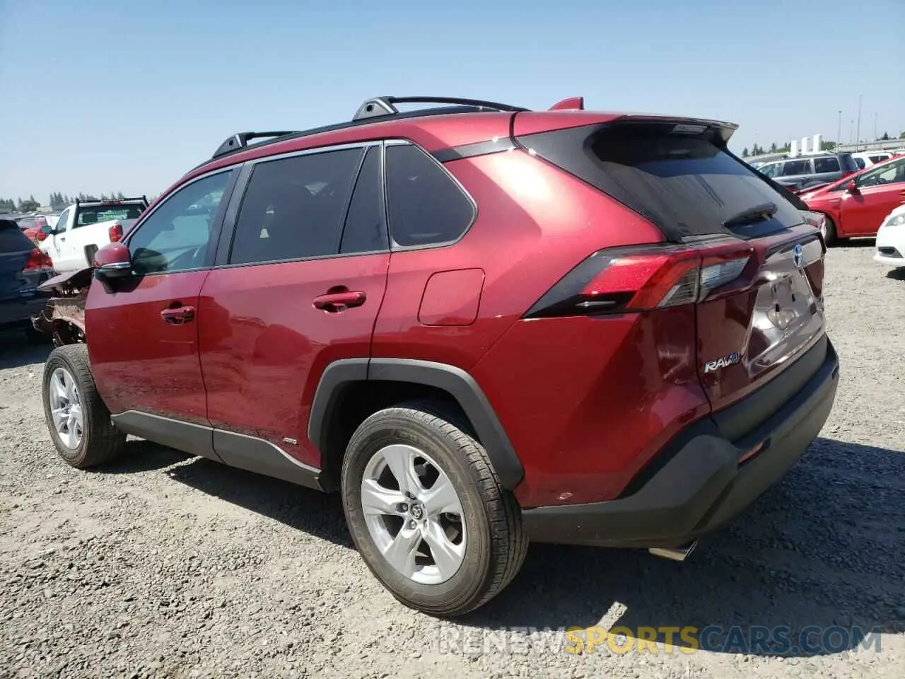 2 fotografías del automóvil dañado 2T3RWRFV8KW019732 TOYOTA RAV4 2019