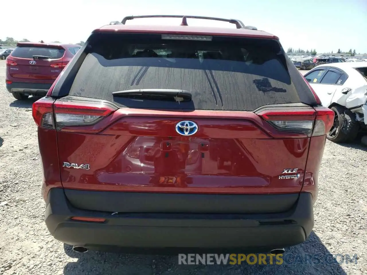 6 fotografías del automóvil dañado 2T3RWRFV8KW019732 TOYOTA RAV4 2019